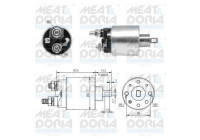 Solenoid, startmotor