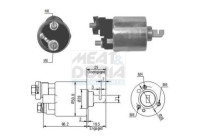 Solenoid, startmotor
