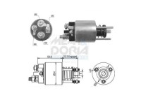 Solenoid, startmotor