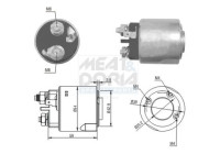 Solenoid, startmotor