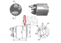 Solenoid, startmotor