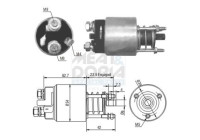 Solenoid, startmotor
