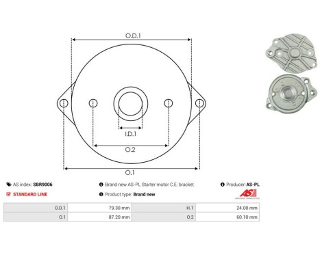 Startmotorkåpa, förgasare, bild 3