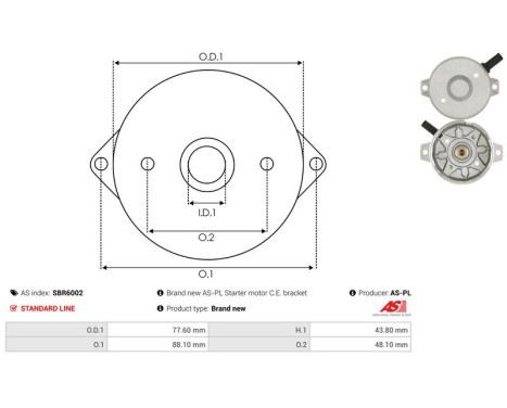 Startmotorkåpa, förgasare, bild 3