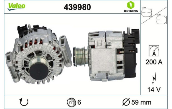 Dynamo 439980 Valeo