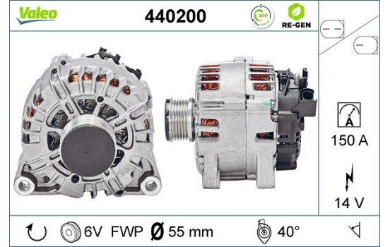 Dynamo 440200 Valeo, bild 2