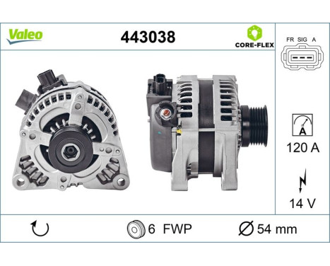 Dynamo 443038 Valeo
