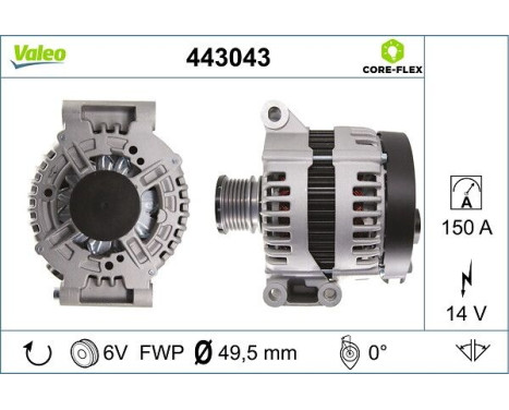 Dynamo 443043 Valeo, bild 4
