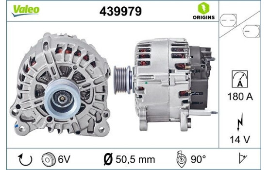 Dynamo / Generator 439979 Valeo, bild 4