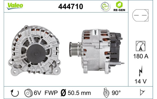 Dynamo / Generator 444710 Valeo, bild 2