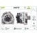 Dynamo / Generator 444727 Valeo, miniatyr 2