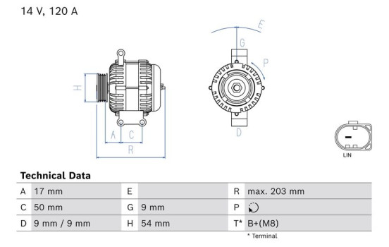 Dynamo / Generator 8471 Bosch