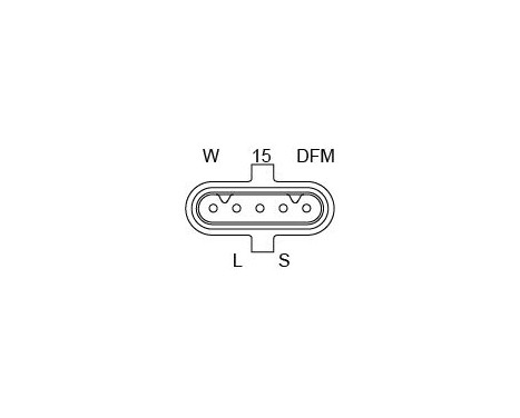 Dynamo / Generator ALT28V100A(R) Bosch, bild 8