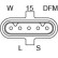 Dynamo / Generator ALT28V100A(R) Bosch, miniatyr 8
