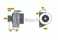 Dynamo / generator E8(<)14V75/140A Bosch