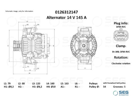 Dynamo Opel 130A, bild 6