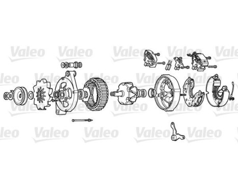 Dynamo Volvo Penta 40A A13N270 Valeo