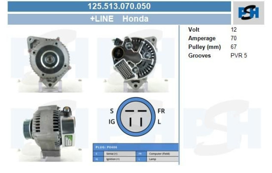 Generator 125.513.070.050 PlusLine, bild 4
