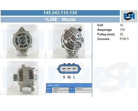 Generator 145.543.110.130 PlusLine, bild 4