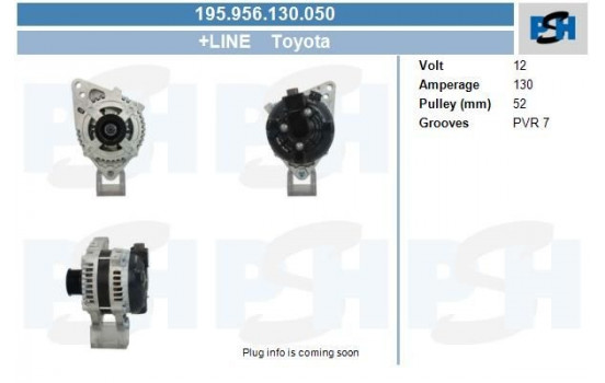 Generator 195.956.130.050 PlusLine