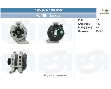Generator 195.976.180.050 PlusLine
