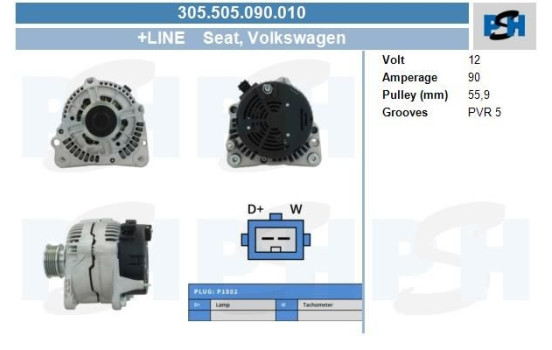 Generator 305.505.090.010 PlusLine, bild 4