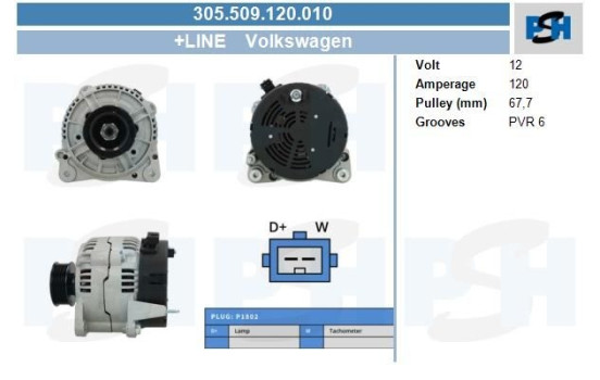 Generator 305.509.120.010 PlusLine, bild 9