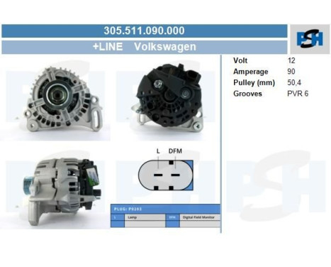 Generator 305.511.090.000 PlusLine, bild 5