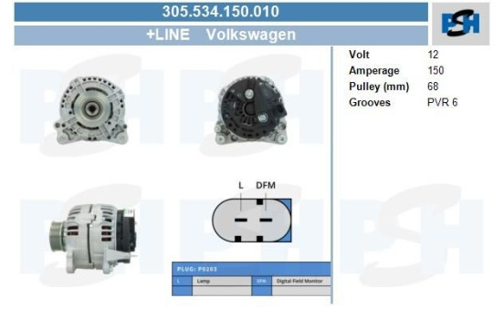 Generator 305.534.150.010 PlusLine, bild 4