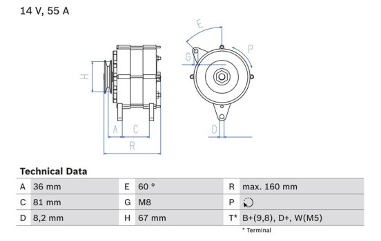 Generator 3076 Bosch