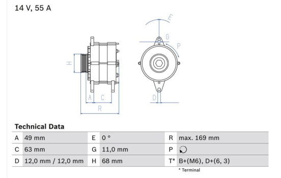Generator 3097 Bosch