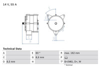 Generator 3127 Bosch