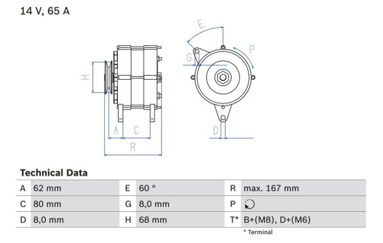 Generator 3580 Bosch