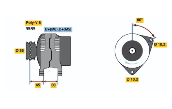 Generator 3803 Bosch