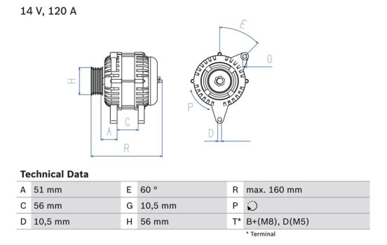 Generator 3925 Bosch
