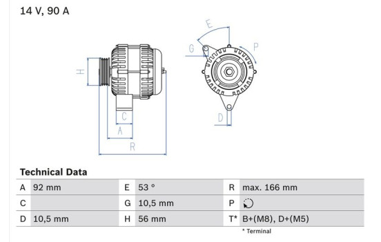 Generator 3986 Bosch