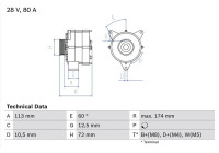Generator 4026 Bosch