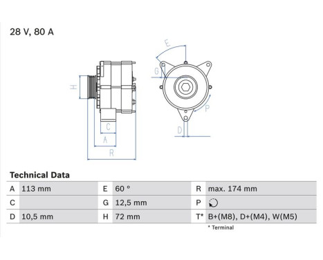 Generator 4026 Bosch