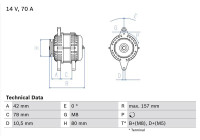 Generator 4085 Bosch