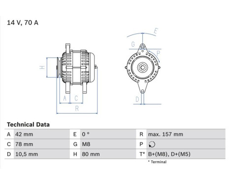 Generator 4085 Bosch