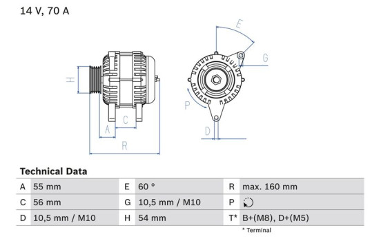 Generator 4421 Bosch