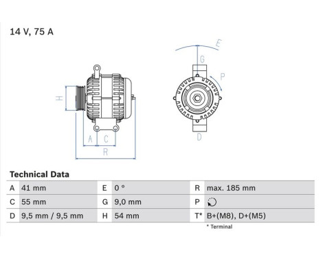 Generator 4878 Bosch