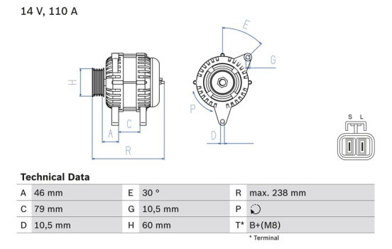 Generator 4950 Bosch