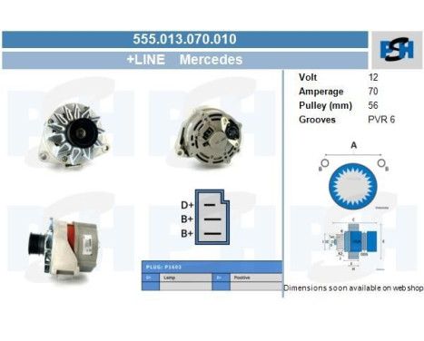 Generator 555.013.070.010 PlusLine
