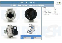 Generator 555.519.115.010 PlusLine