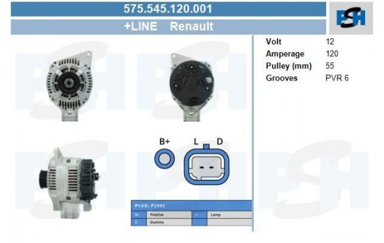 Generator 575.545.120.001 PlusLine