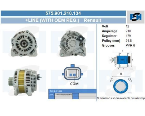 Generator 575.901.210.134 PlusLine