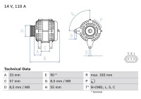 Generator 8273 Bosch