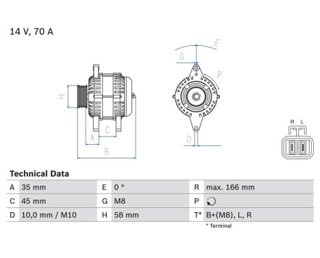 Generator 8393 Bosch