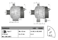 Generator DAN020 Denso